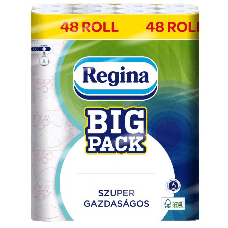 TP Regina 2vr 15,5m 100% celulóza | Papírové a hygienické výrobky - Ubrousky - Vícevrstvé
